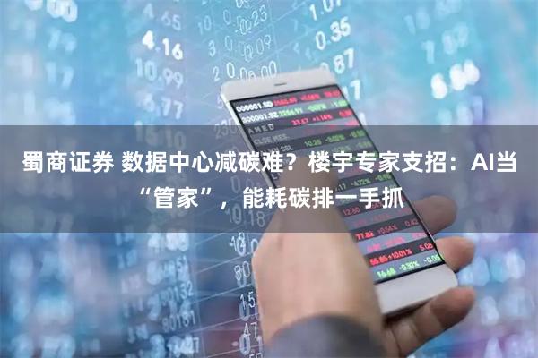 蜀商证券 数据中心减碳难？楼宇专家支招：AI当“管家”，能耗碳排一手抓