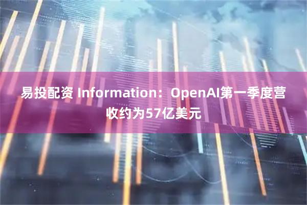 易投配资 Information:OpenAI第一季度营收约为57亿美元