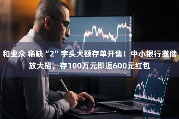 和业众 稀缺“2”字头大额存单开售！中小银行揽储放大招，存100万元即返600元红包